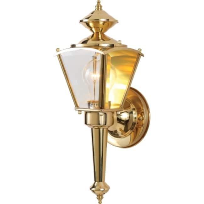 Volume Lighting Single Light 15" Tall Outdoor Wall Sconce