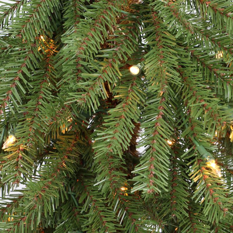 Puleo International Pre-Lit 5' Alpine Artificial Christmas Tree