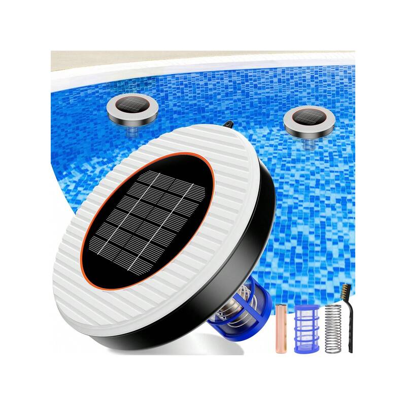 Solar Pool Ionizer Floating Pool Cleaner