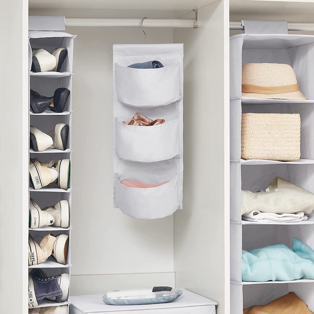 TUSK® 3-Piece College Closet Set (Hanging Shelves Version)