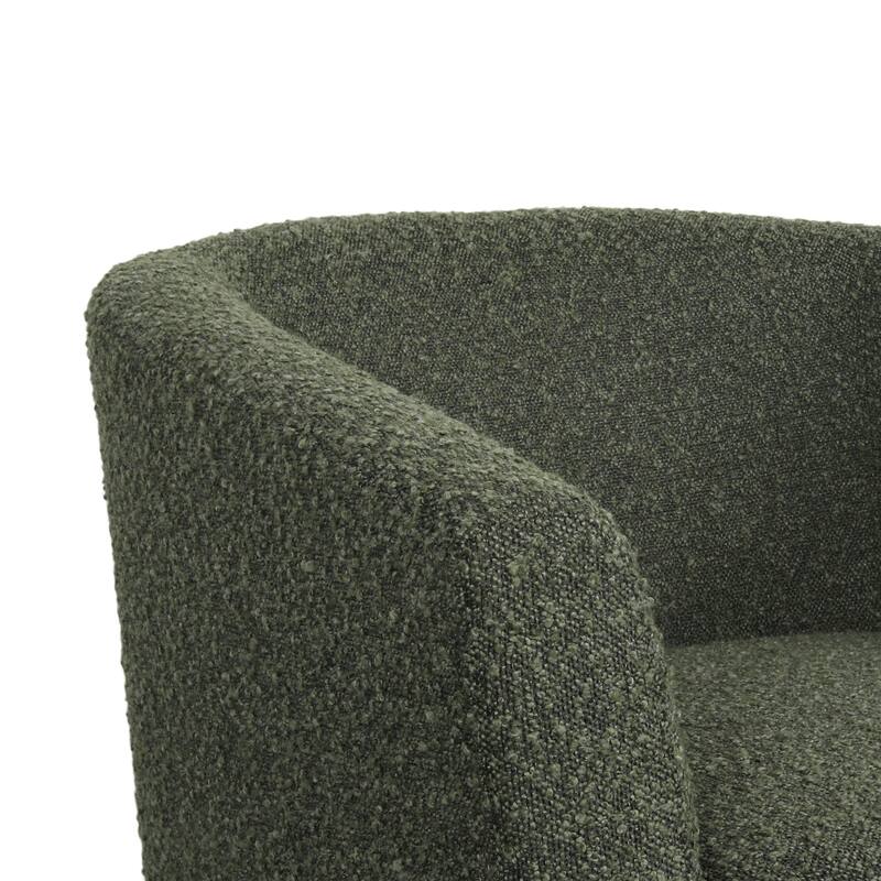 Daymian Swivel Club Chair by Christopher Knight Home