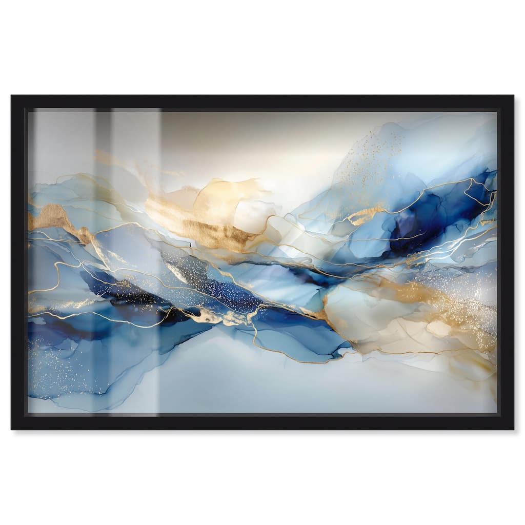 Postmodern Flow I Shadowbox by Art Remedy