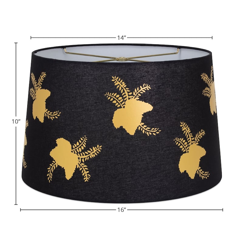Linen Tapered Lamp Shade
