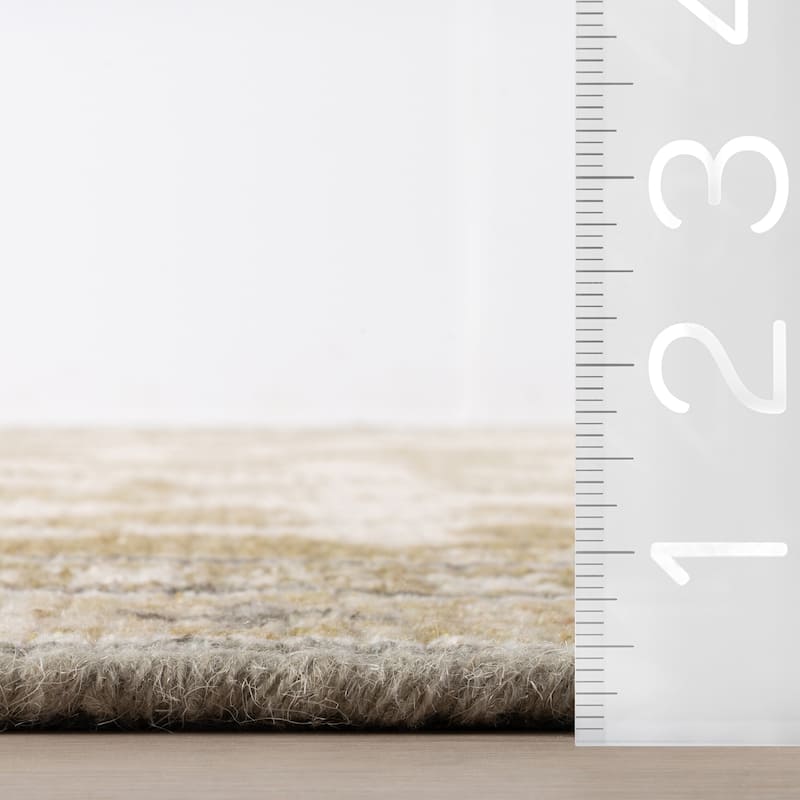 Padma Lakshmi Botanica Hand-Tufted Botanical Wool-Blend Rug