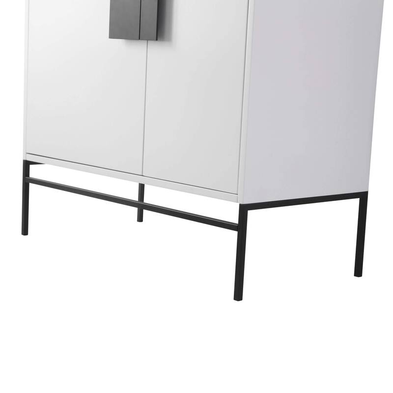 Modern Bathroom Vanity Set, Vireous China Sink Top 30"