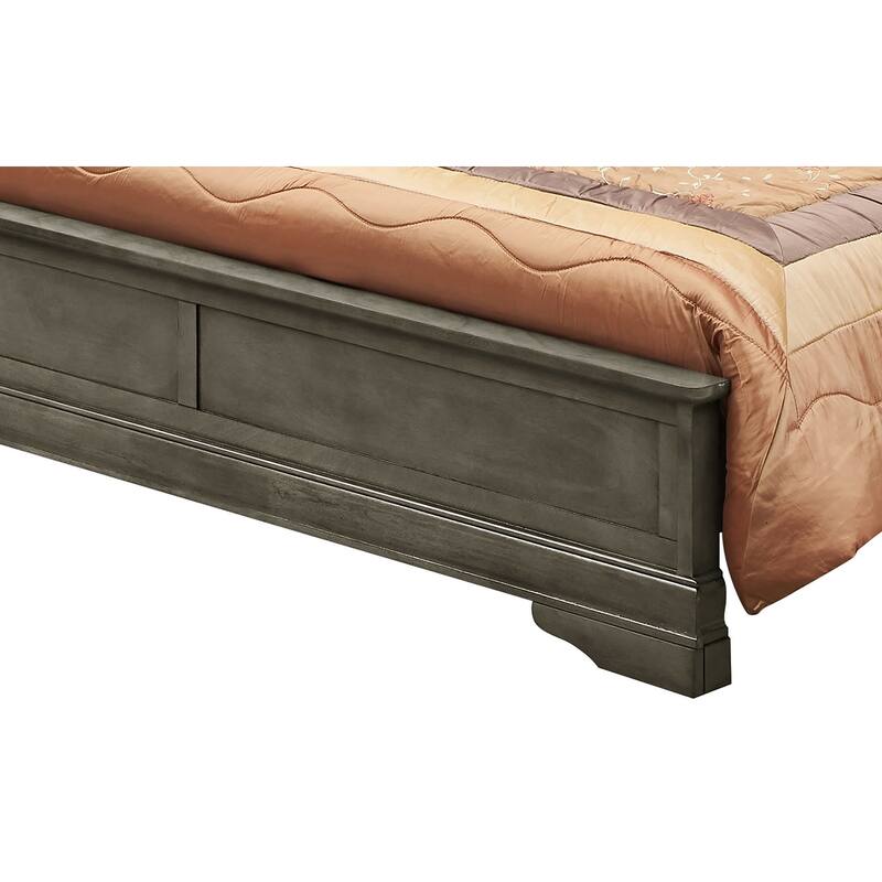 Louis Philippe Full Panel Bed