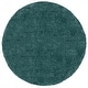preview thumbnail 49 of 254, SAFAVIEH August Shag Solid 1.2-inch Thick Area Rug 6'7" Round - Green - Round