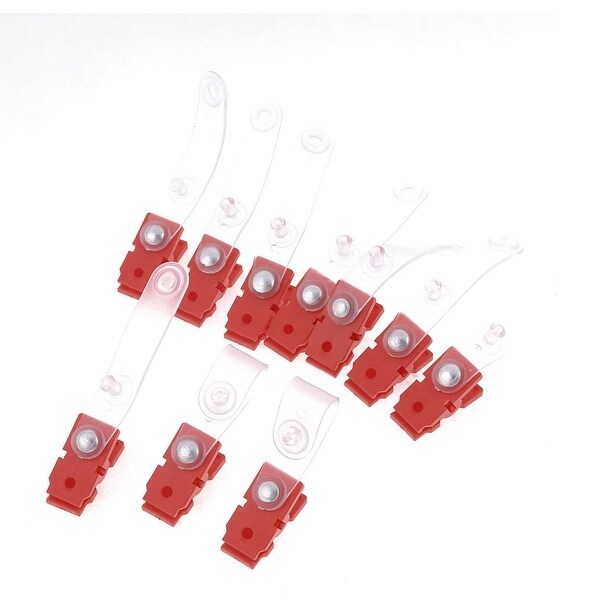 Shop Unique Bargains 10 Pcs Plastic Retractable Badge Clip