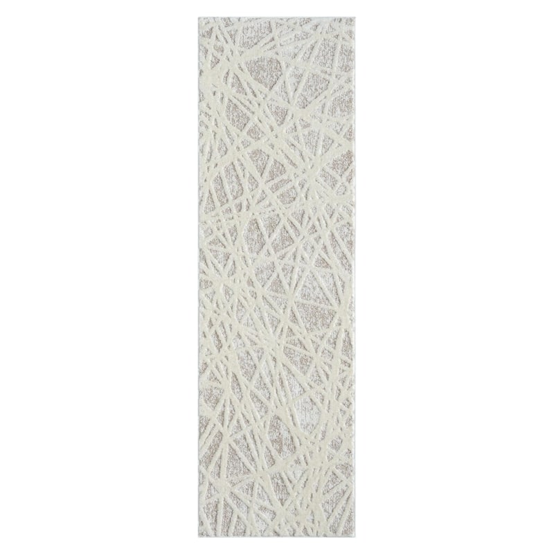 Luxe Weavers Geometric Abstract Lines Area Rug