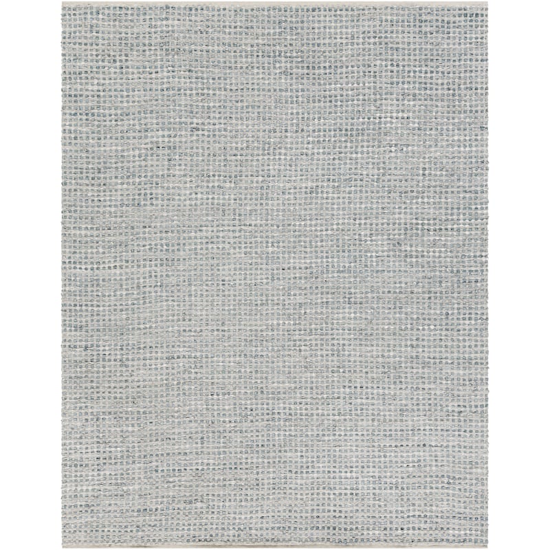 Livabliss Franklin Cotton/ Leather Area Rug