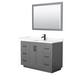 Option Dark Gray, Black Trim, Giotto Quartz Top