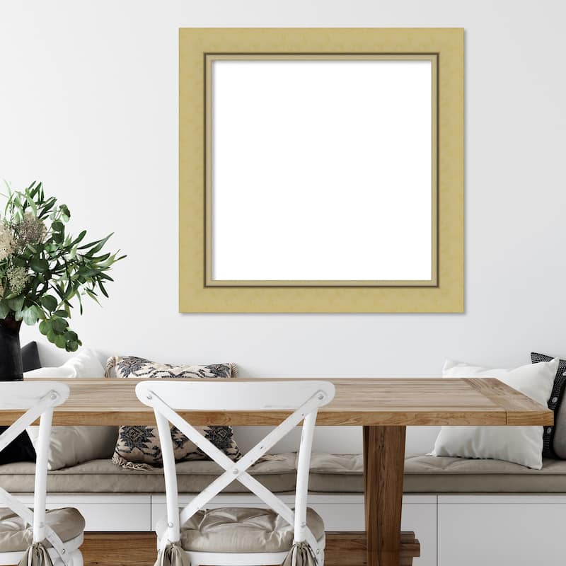 Amanti Art Landon Gold Framed Dry Erase Magnetic Board