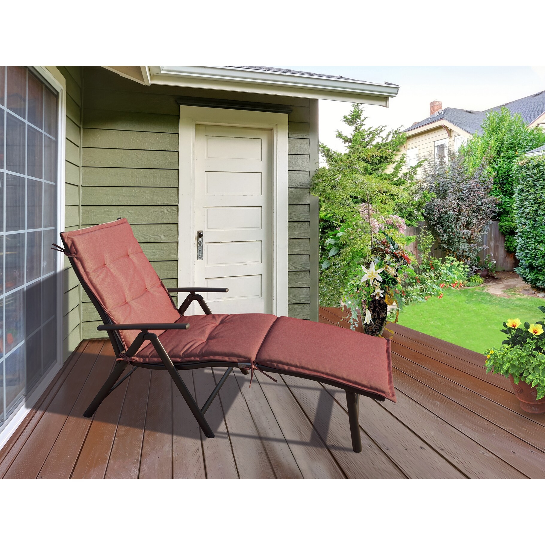 Kozyard cozy aluminum beach yard pool folding reclining adjustable chaise lounge chair new arrivals