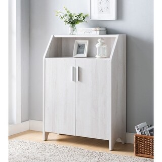White oak shoe cabinet new arrivals