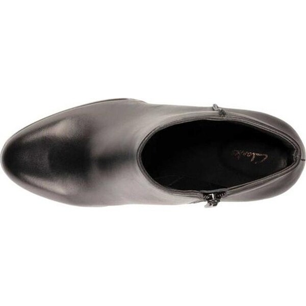 clarks kaylin fern leather booties