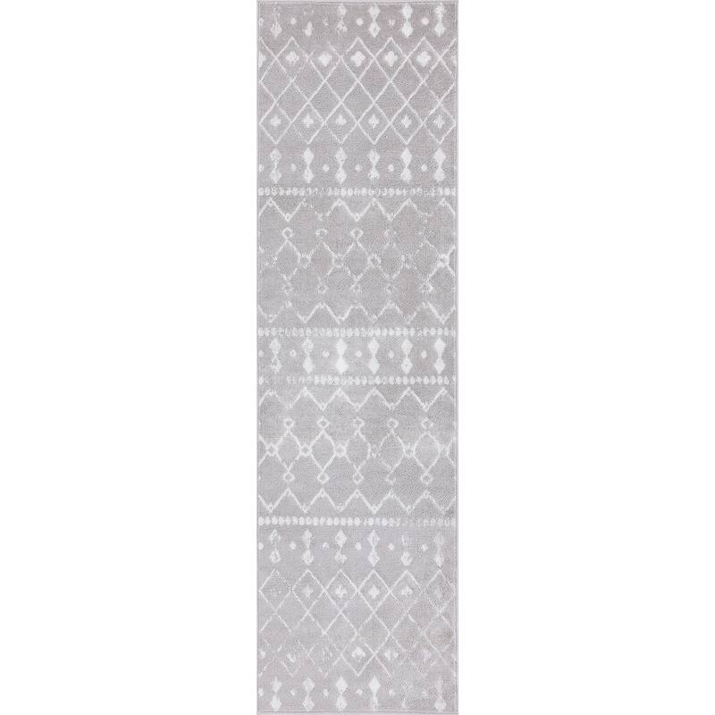 Linx Farmhouse Geometric Indoor Area Rug