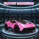 preview thumbnail 8 of 7, Licensed Lamborghini 24V Multifunction Battery Powered Sports Car, Pink