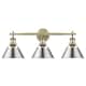 Option Aged Brass with Pewter
