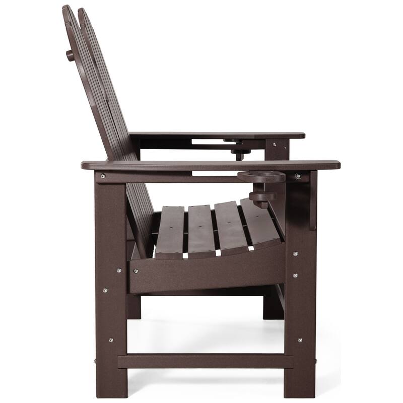 Hanniford Poly Adirondack 49 Inch Bench
