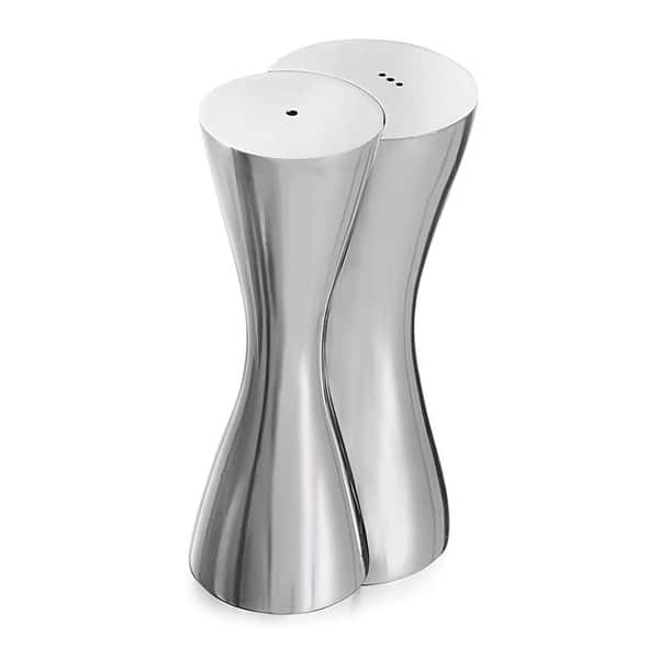 Nambe Shabbat Hug Salt and Pepper Shakers