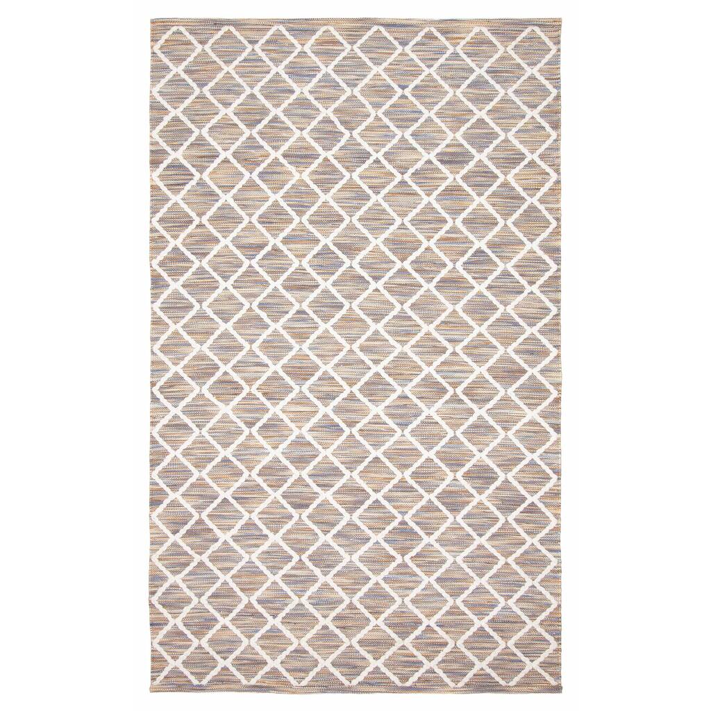 ECARPETGALLERY Braid weave Sienna Multi Color Wool Rug - 4'11 x 8'4