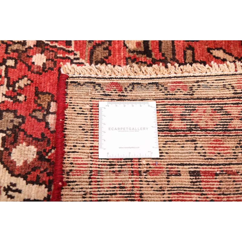 ECARPETGALLERY Hand-knotted Andelz Light Red Wool Rug - 2'11 x 9'5