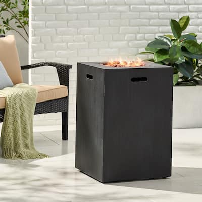 Wellington Outdoor 30,000 BTU Square Fire Column by Christopher Knight Home