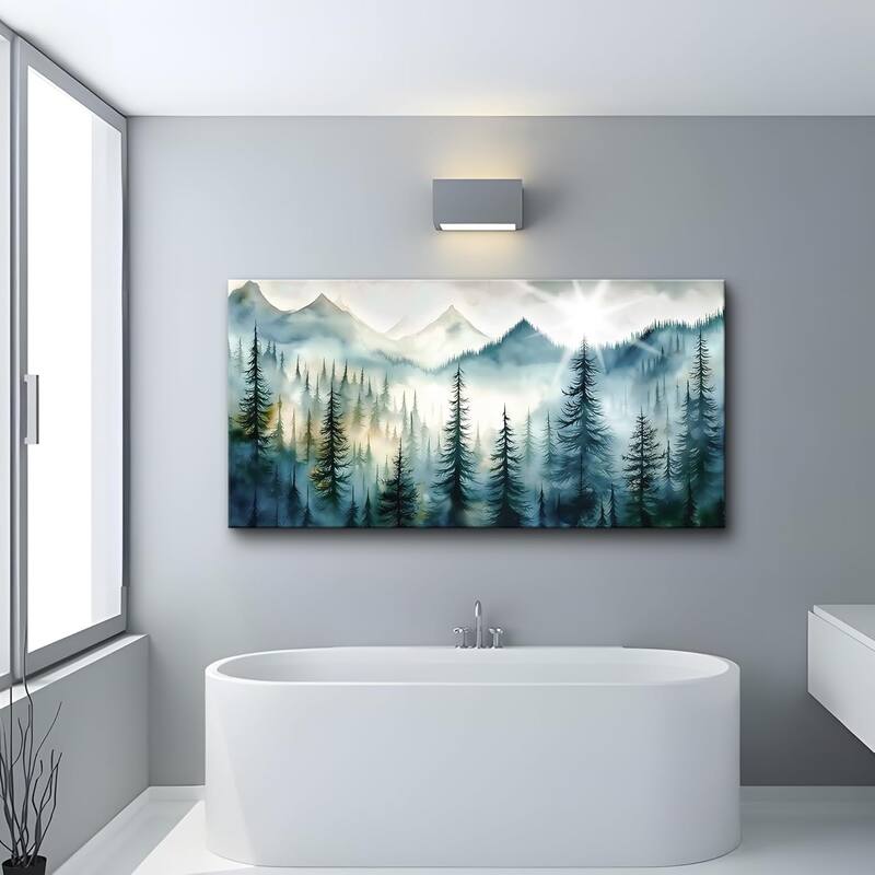 Decor Artwork Blue Abstract Wall Decorations