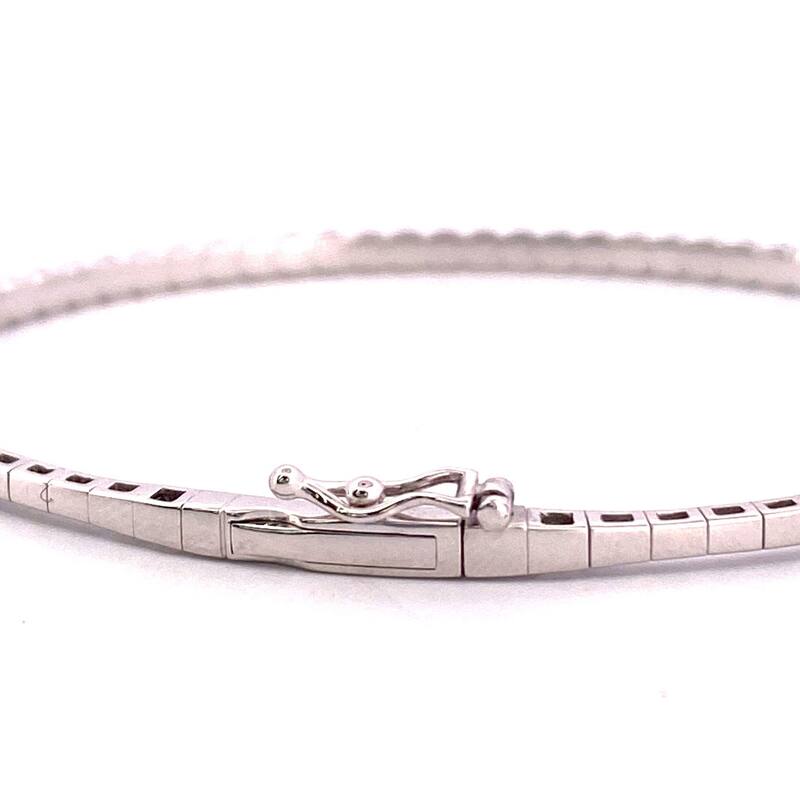 Kabella 14kt Gold Diamond Flexible Bangle (over 4 cts tw)