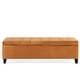 preview thumbnail 79 of 100, Mission Tufted Fabric Storage Ottoman Bench by Christopher Knight Home - 50.50"L x 18.75"W x 16.00"H