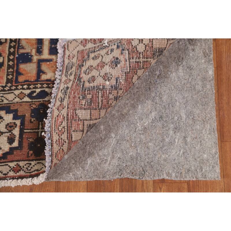 Garden Design Bakhtiari Persian Antique Area Rug Handmade Wool Carpet - 6'7"x 10'1"