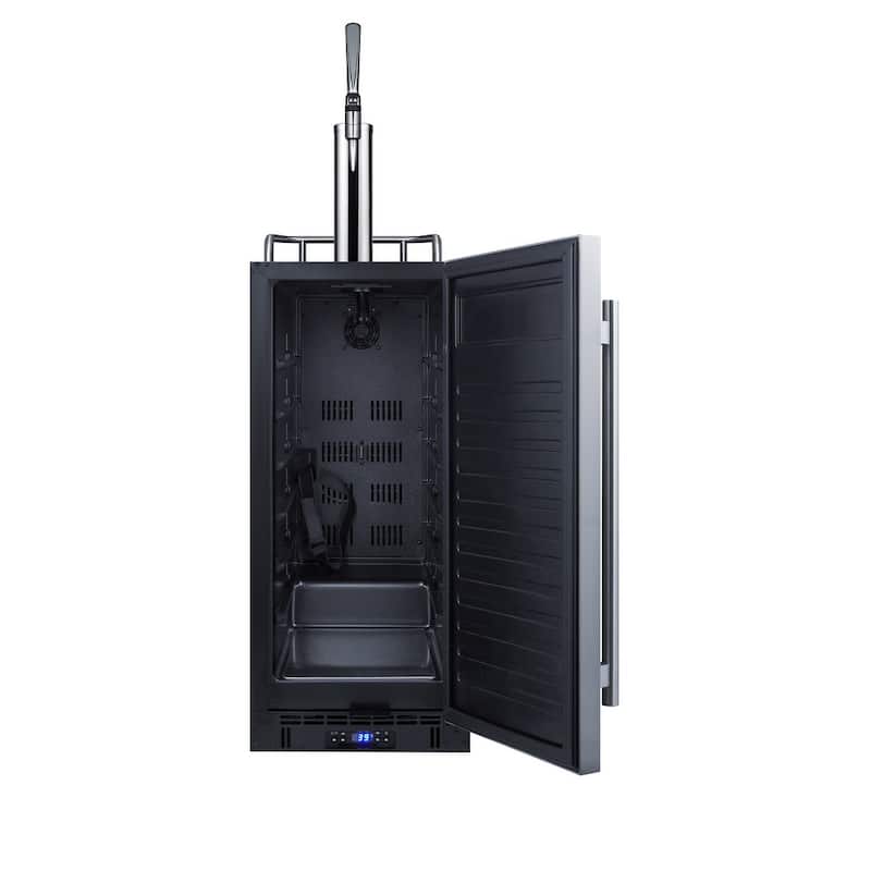 Summit 15 Inch Wide 2.9 Cu. Ft. Built-In or Free Standing Single Tap