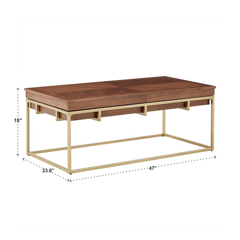 Cooke Square Table Set with Metal Base by iNSPIRE Q Modern