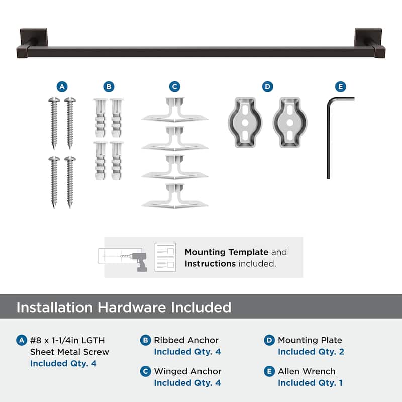 Appoint Oil Rubbed Bronze Traditional 24 in (610 mm) Towel Bar