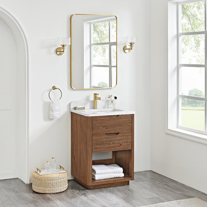 Miseno MV-HARB24-GW Harbin 24" Free Standing Single Basin Vanity Set