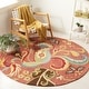preview thumbnail 5 of 32, SAFAVIEH Handmade Blossom Rust Wool Rug