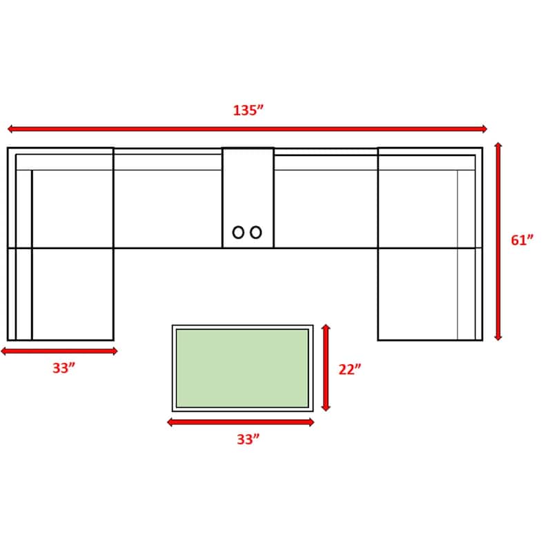 Chelsea Grey Wicker 8-piece Sectional Outdoor Sofa Set