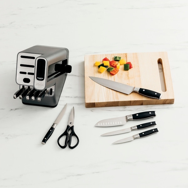 Ninja Foodi NeverDull Premium 12 Piece Knife Block - Black