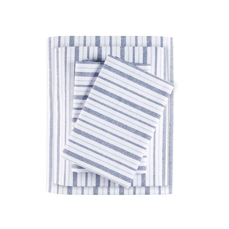 Madison Park Essentials 200 Thread Count Printed Cotton Sheet Set