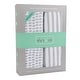 preview thumbnail 1 of 23, Ely's & Co. Waterproof Pack n Play - Mini Crib Sheet Set - 2 Pack - 38" x 24" Taupe Stripes & Splash