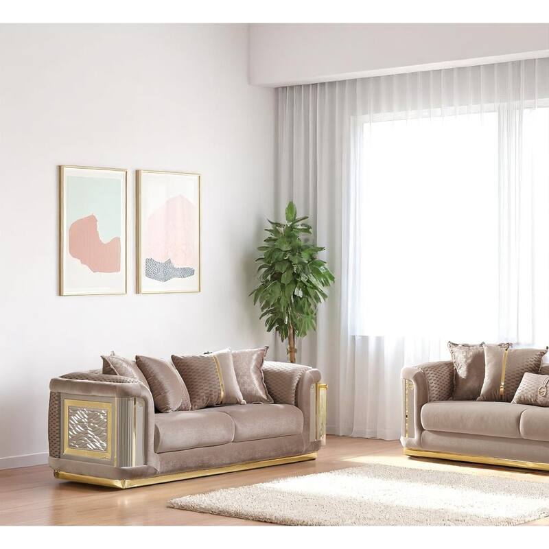 Eze 4-piece Living room Set 1 Sofa & 1 Loveseat & 2 Chair