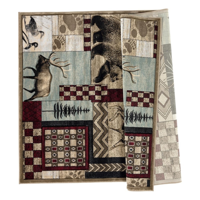 Wildlife Collection Area Rug