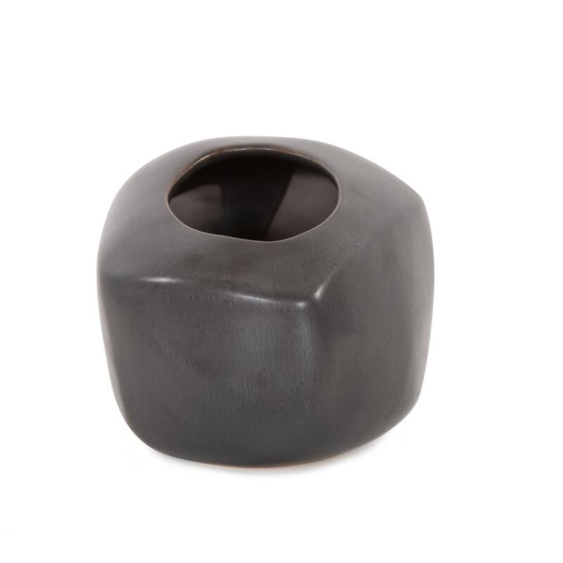 Gray Alamo Vase- Medium