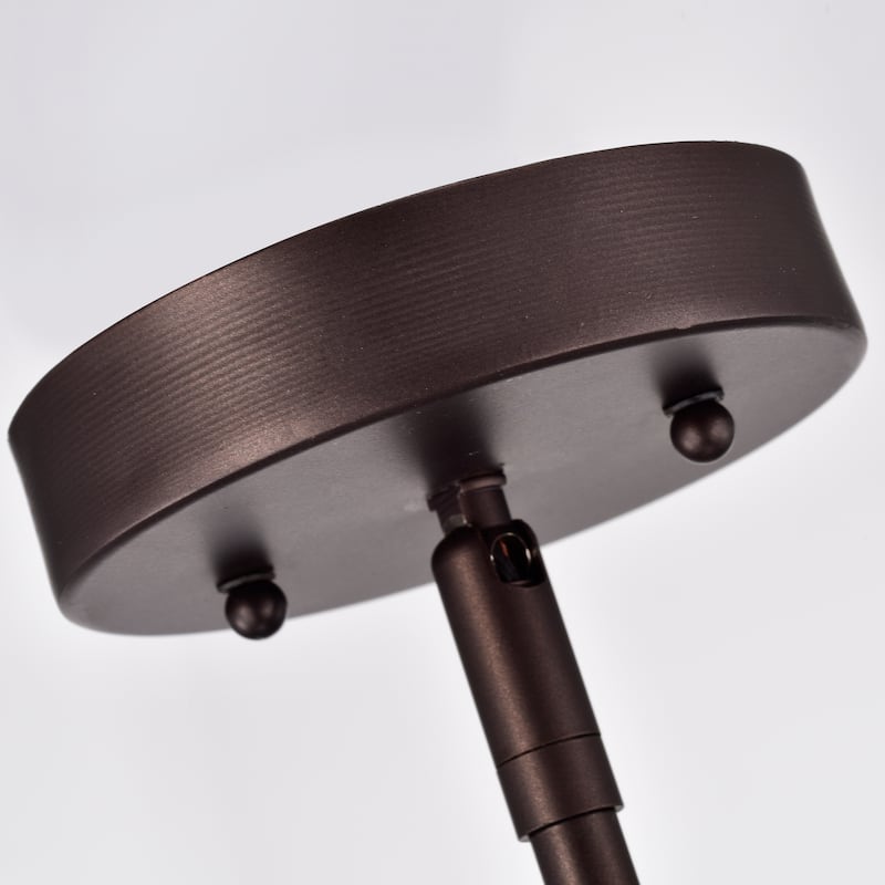1-light Oil Rubbed Bronze Hanging Pendant