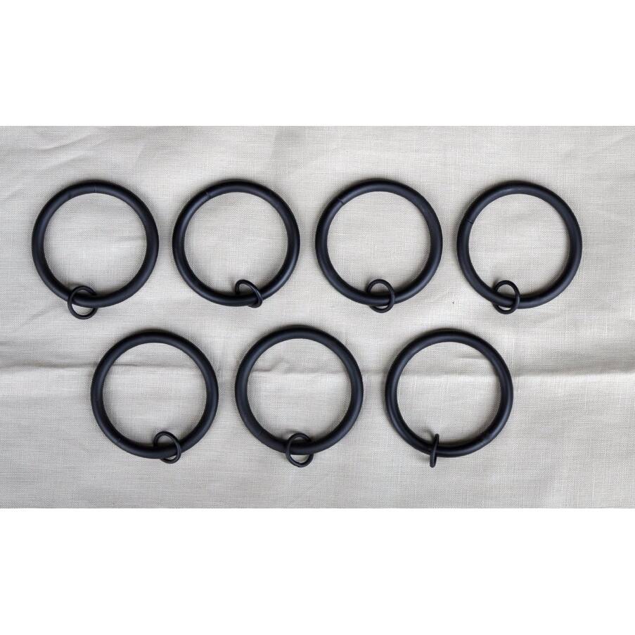 Metal Curtain Drapery Eyelet Rings, 2-inch Inner Diameter, Set of 14