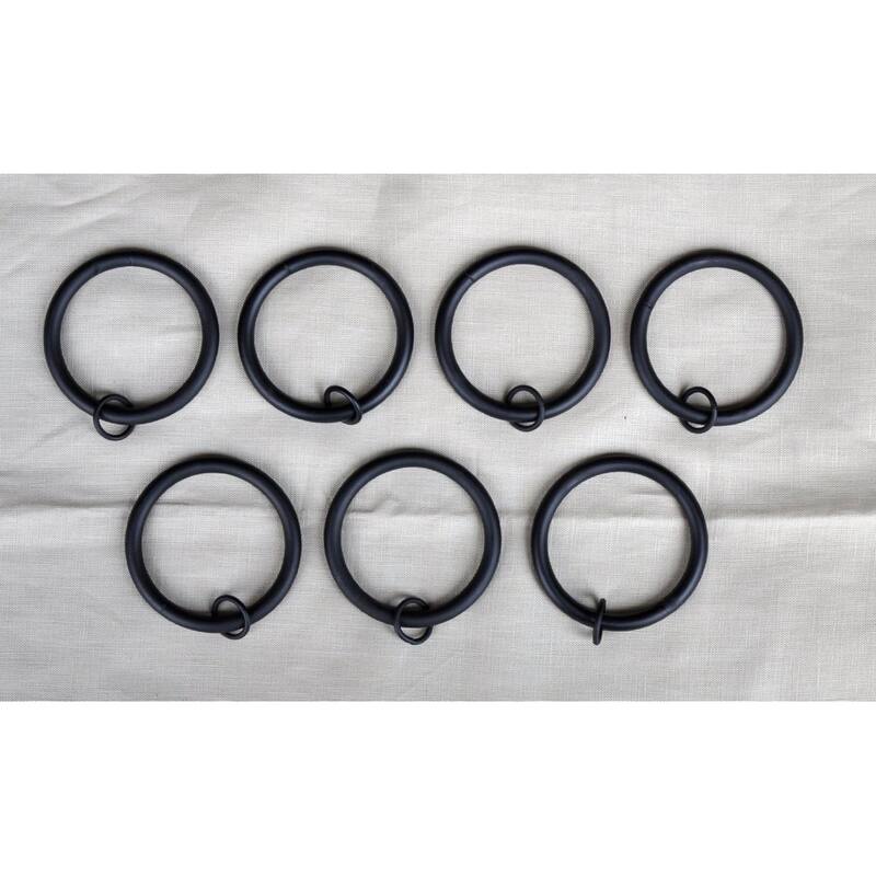 Set of 16 Metal Curtain Eyelet Rings 2-1/2 Inch Inner Diameter