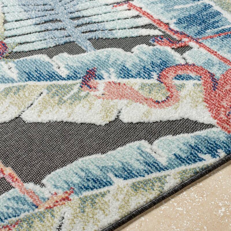 Livabliss Lakeside Coastal Indoor/Outdoor Area Rug