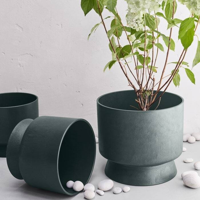 Rosendahl Recycled Flowerpot, Green
