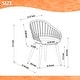 preview thumbnail 5 of 5, Midtown Concept Pietra Two-tone Acacia Wood Dining Set