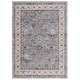 preview thumbnail 81 of 112, SAFAVIEH Lauren Ralph Lauren Lefka Rug 5' x 8' - Grey Blue/Ivory - Rectangle
